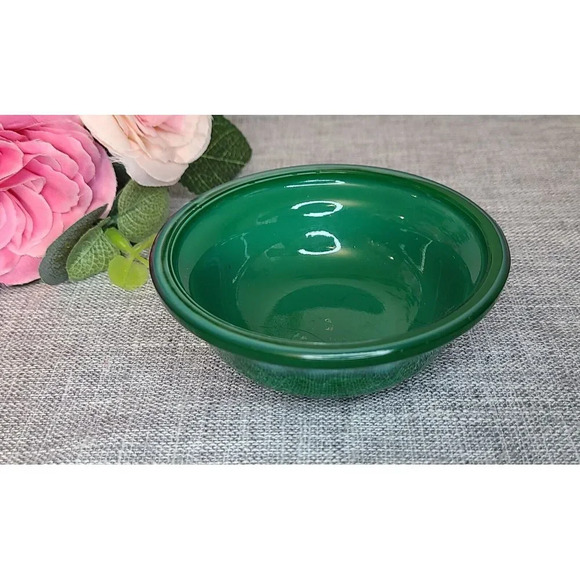 Vintage Bohemian Czech Art Deco Malachite Glass Trinket Dish by Carl Schlevogt - Picture 1 of 8
